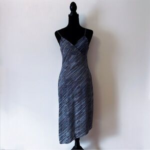 Vintage My Michelle  sparkly blue cocktail party dress